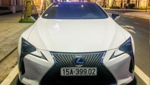 Hàng hiếm Lexus LC500h tái xuất tại Hải Phòng