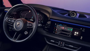 Porsche hé lộ thiết kế nội thất Macan EV 2024