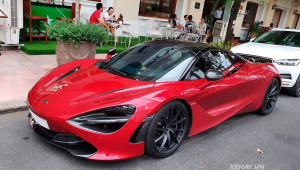 Chiêm ngưỡng McLaren 720S Spider trên phố Sài Gòn: Siêu phẩm đến từ Anh Quốc