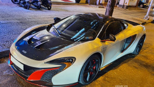 TP.HCM: Hàng hiếm McLaren 650S Spider bất ngờ diện 