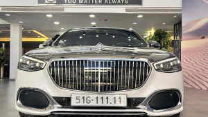 Mercedes-Maybach S450 được đeo biển số lục quý 51G-111.11 từng của Toyota Innova