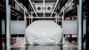 Xe điện của tương lai - Mercedes EQS hé lộ những hình ảnh đầu tiên