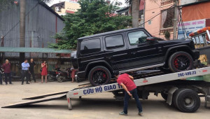 Mercedes-AMG G63 2019 về TP. Hoà Bình ăn Tết