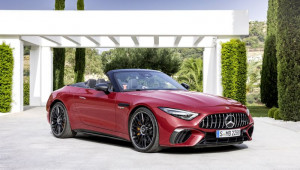 Mercedes-AMG SL 2022 gần 600 mã lực sẽ thay AMG GT Roadster 