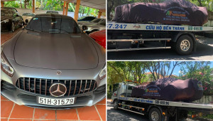 “Tình cũ” Mercedes-AMG GT R của đại gia Cường 