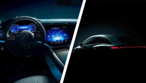 Mercedes-Benz nhá hàng mẫu xe điện EQE hoàn toàn mới chuẩn bị trình làng