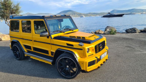 Mercedes-Benz G-Class lạ lẫm với gói độ thân rộng mang phong cách Bumblebee