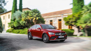 Mercedes-Benz GLC Coupe 2020 sở hữu diện mạo mạnh mẽ hơn