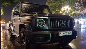 Mercedes-AMG G63 Edition 1 lộ nét quyến rũ dưới cơn mưa Sài Gòn