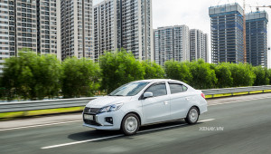 [ĐÁNH GIÁ XE] Mitsubishi Attrage MT ngốn bao lít xăng khi chạy thực tế?