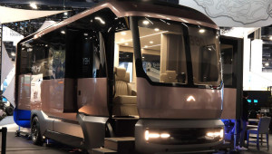 Motorhome có thể mở rộng thành một ngôi nhà sang trọng