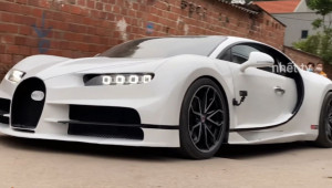 Bugatti Chiron “made in Việt Nam” xuất hiện với diện mạo mới, ngày càng giống hàng thật