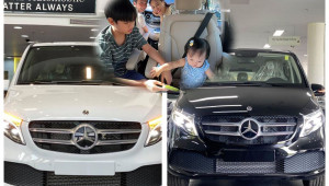 Chịu chơi như doanh nhân Nguyễn Quốc Cường: Tậu cùng lúc cặp Mercedes-Benz V-Class cho 