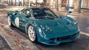 Chiếc Huayra Codalunga do Pagani và Hermes thiết kế lần đầu xuống phố