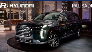 Hyundai Palisade 2023 lộ thiết kế ngoại thất ngay trước thềm ra mắt chính thức