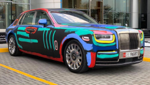 Khi nghệ nhân vẽ tường sáng tạo cùng Rolls-Royce Phantom!
