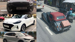 Biển ngũ quý 6 của Thái Nguyên được gắn trên 3 chiếc xe, nay lại xuất hiện trên Morgan Plus Six