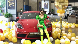 Tuổi trẻ tài cao, nữ doanh nhân 9X xinh đẹp tậu xế sang Porsche tiền tỉ
