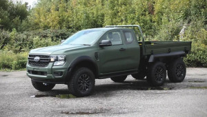 Ford Ranger độ 6 bánh cực chất, mạnh gấp đôi bản tiêu chuẩn