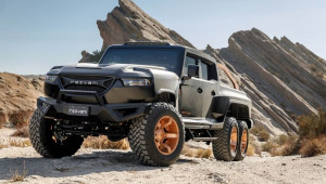 Rezvani Hercules 6×6 mạnh hơn 1.300 mã lực trình làng, có một tùy chọn giá gần 6 tỷ VNĐ, đắt hơn cả giá xe