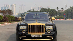 Rolls-Royce Phantom mạ vàng 24K được rao bán với giá hơn 9 tỷ đồng