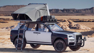 Khi biệt thự di động Rolls-Royce Cullinan biến hoá thành xe dã ngoại