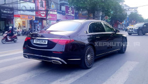 Mercedes-Maybach S680 2022 đầu tiên ra biển trắng tại Việt Nam: Giá xe lăn bánh hơn 30 tỷ đồng