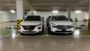 [Nóng] Hyundai Santa Fe 2021 bất ngờ xuất hiện tại Việt Nam: Đọ dáng với bản cũ, có thể sắp ra mắt?