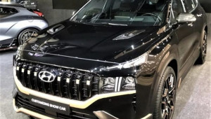 Hyundai Santa Fe 2021 bản thể thao N-Performance lộ diện: Hầm hố và mạnh mẽ