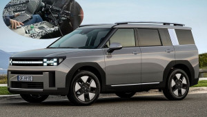 Hyundai Santa Fe 2024 lộ thiết kế nội thất: Điểm nhấn là cụm màn hình kép cỡ lớn