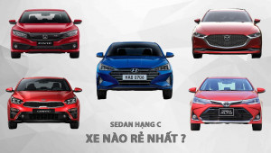 Phân khúc sedan hạng C tháng 10: Giá bình ổn, ít biến động