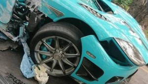 Koenigsegg CCXR độc nhất thế giới từng của Hoàng thân Qatar gặp tai nạn kinh hoàng