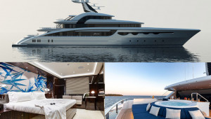 Siêu du thuyền trị giá 100 triệu USD của tỷ phú Nga đang được rao bán