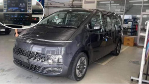 Hyundai Staria 2021 đã có mặt tại Thái Lan: Nội thất 