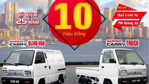 Suzuki Việt Nam tung ưu đãi hấp dẫn cho bộ đôi Carry Truck và Blind Van trong tháng 2/2020