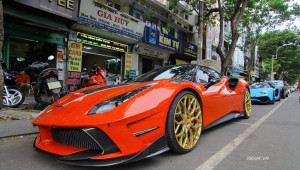Bất ngờ với lai lịch của bộ đôi Ferrari 488 GTB độ Mansory và Lamborghini Aventador SV Coupe tại TP.HCM
