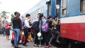 Đường sắt chạy thêm 25 đoàn tàu phục vụ Tết khu vực phía Bắc