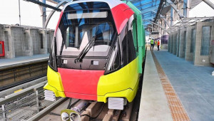 Xem tàu điện Nhổn- Ga Hà Nội vận hành tự động ở tốc độ 80km/h