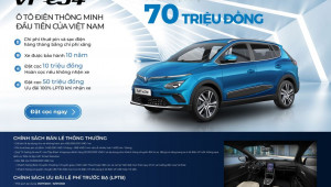 Vinfast tung ưu đãi lên đến cả trăm triệu đồng trước tháng Ngâu