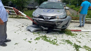 Học viên làm cả trường thi “đau tim” với màn thi đề-pa lên dốc