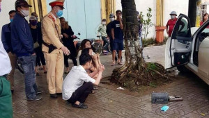 Móng Cái: Nam tài xế sử dụng ma tuý, lái xe