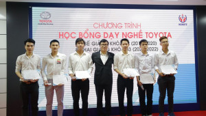 Quỹ Toyota Việt Nam và Trường Cao đẳng Cơ điện Hà Nội thông báo tuyển sinh khóa 4 chương trình “Học bổng dạy nghề Toyota”