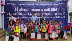 Toyota Việt Nam hỗ trợ xây dựng trường học tại Điện Biên