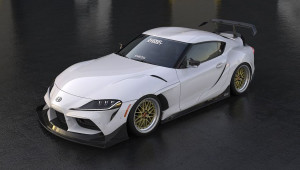 Toyota Supra 2020 độ thân rộng kèm cánh gió khổng lồ để trình diễn tại SEMA 2019