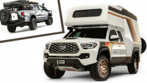Toyota giới thiệu bộ đôi xe dã ngoại Tacozilla và Tacoma Overlanding mang phong cách trái ngược nhau