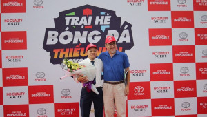Bắt đầu sơ tuyển Trại hè bóng đá thiếu niên Toyota 2019