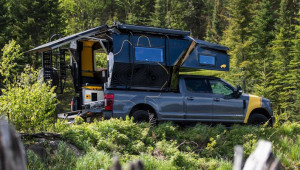 Xe cắm trại của Loki Basecamp có thể lắp đặt với cả xe tải điện, giá quy đổi từ 3 tỷ VNĐ