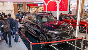 VinFast khai trương showroom 3S mới tại Vincom Mega Mall Ocean Park