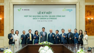 V-GREEN bắt tay eTreego lắp 100.000 cổng sạc VinFast tại Indonesia, Philippines và Việt Nam