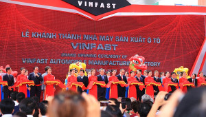 VinFast khánh thành nhà máy sản xuất ô tô